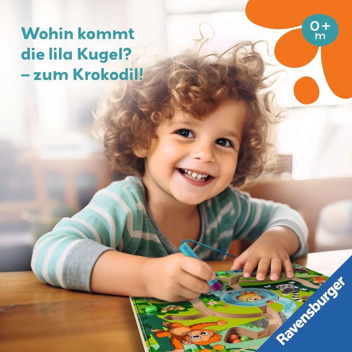 Actual product image Ravensburger Jungle labyrinth (Bulgarian, Czech, Danish, Dutch, English, Estonian, Finnish, French, German, Hungarian, Icelandic, Italian, Japanese, Latvian, Lithuanian, Polish, Portuguese, Romanian, Russian, Slovak, Spanish, Swedish, Turkish, 1.50 - 4 years)