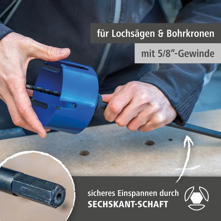 Immagine prodotto wolfcraft 1 mandrino Univ.-LS GeW.15,88mm,L=360mm (15 mm)