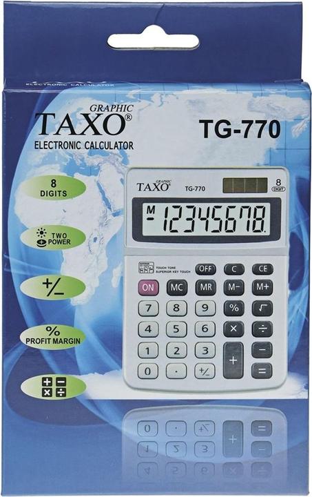 HP Bureaucalculator TG-770, zilver