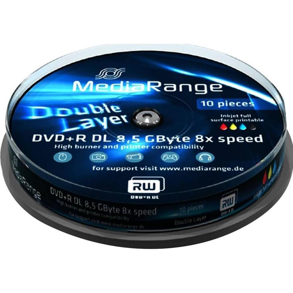 MediaRange Dvd+R (10 x), Optischer Datenträger