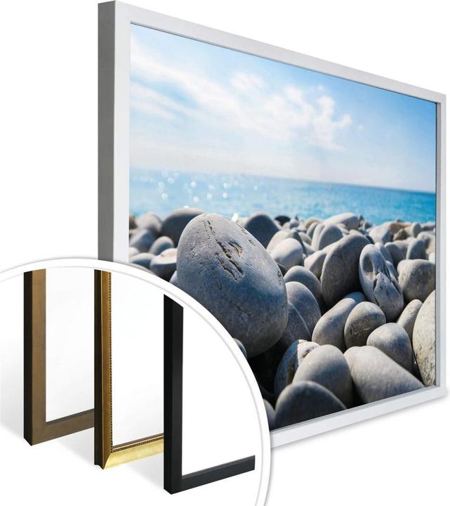 Produktbild Trenddeko Steinstrand 01 (60 x 50 cm)