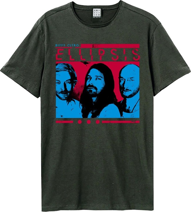 Actual product image Amplified Unisex Adult Ellipsis Biffy Clyro T-Shirt (3XL)