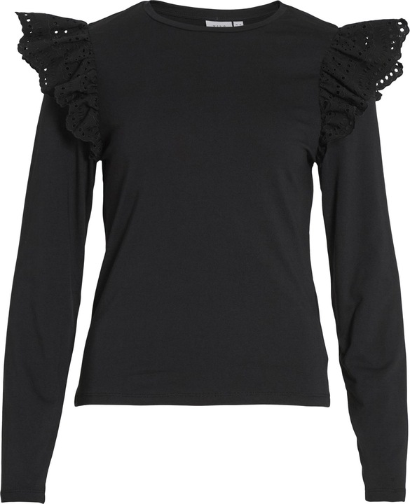 Actual product image Vila Lace shoulder top with long sleeves (L)