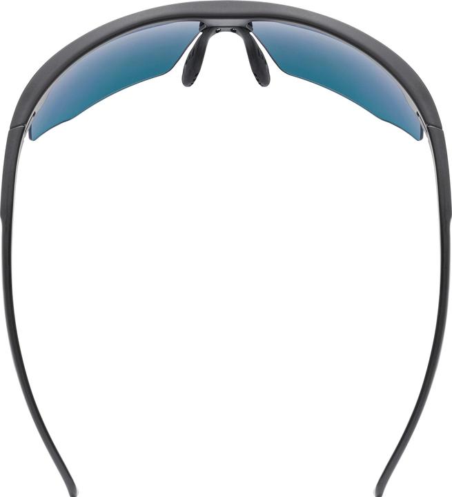 Actual product image Uvex aerios (black matt (red)*, Mirror Red)