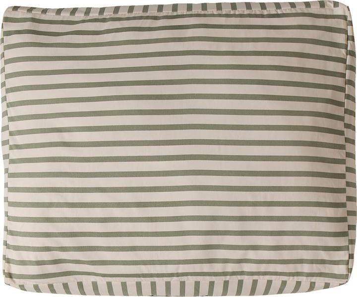 Vertbaudet Hundebett XXL mit gestreiftem Bezug, abnehmbar (Hund)