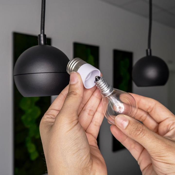 Immagine prodotto Intirilife Adattatore per base lampada da E27 a E14