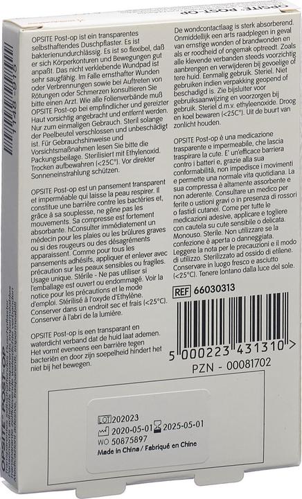 Produktbild Smith & nephew Opsite Post-Op (6 x)