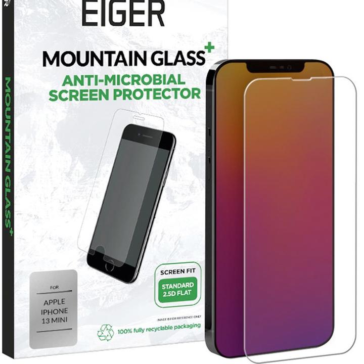 Produktbild Eiger Mountain Glass+ (1 Stk., Apple iPhone 13 mini)
