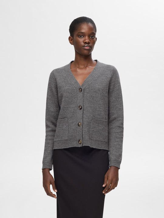 Actual product image Selected Femme 100% wool cardigan (S)