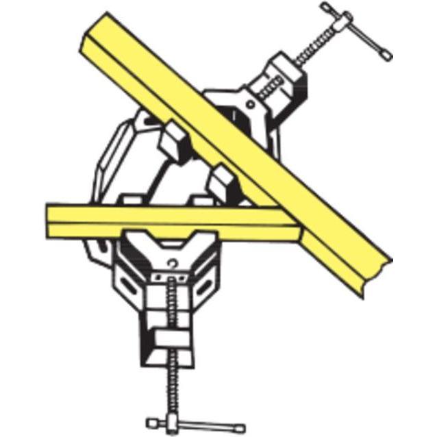 Bessey, Morsa + Strettoio, Set di morsetti per saldatura (100 mm)