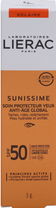 Produktbild Lierac SUNISSIME soin protecteur yeux SPF50 3 gr (Gel, 3 ml)