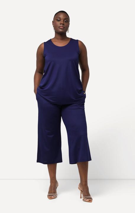 Produktbild Ulla Popken Slinky-Culotte, wadenlang, weites Bein, Elastikbund (46, 48)