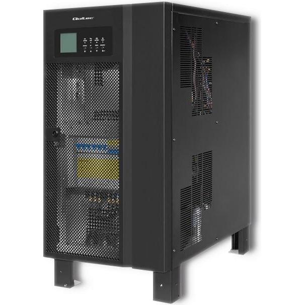Qoltec LADEGERÄT 3-PHASIGE NICHT-USV ¦ 15KVA ¦ 12KW ¦ LCD (15 VA, 12000 W), USV