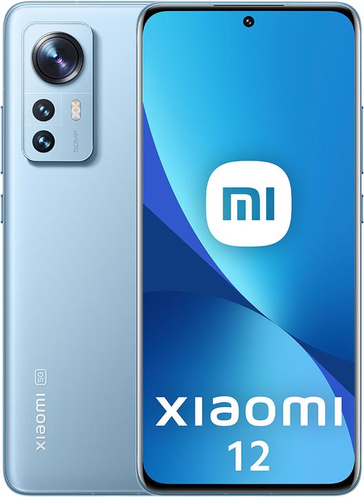 Produktbild Xiaomi 12 (128 GB, Blue, 6.28", Dual SIM, 50 Mpx, 5G)