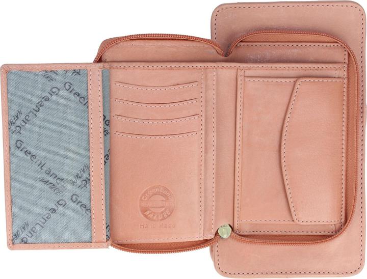 Produktbild Greenland Nature Nature Soft Handytasche Geldbörse Leder 11 cm