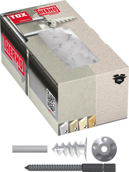 Image du produit Tox Fallrohrbefestigung Thermo Vario (20 pcs)