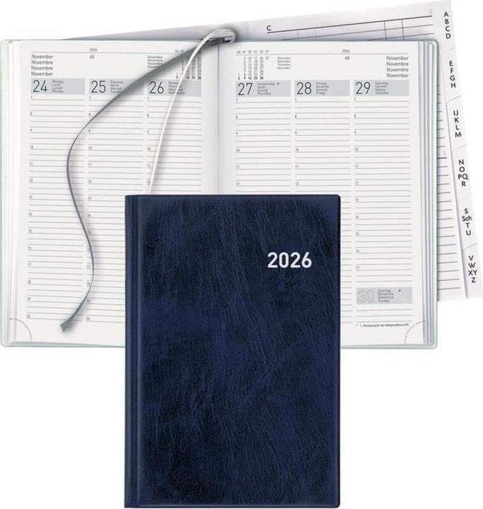 Biella Business Agenda Terminia (145 x 205 mm, German, French, Italian, English)