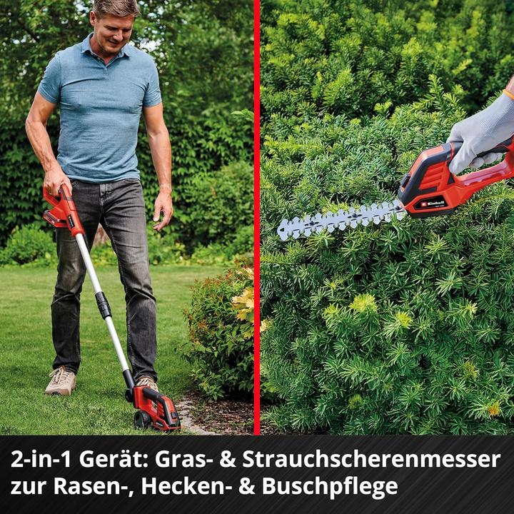 Image du produit Einhell GE-CG 18/100 Li T (1x 2,5Ah) Akku Gras- und Strauchschere 18 V Li-Ion (Fonctionnement sur batterie)
