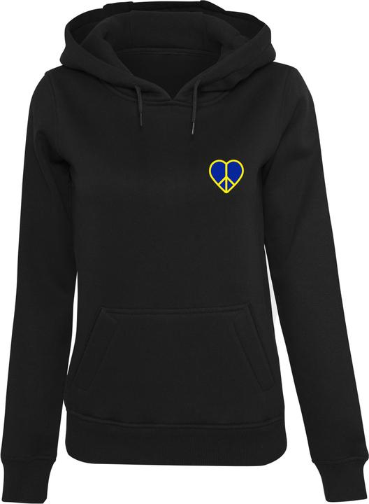 Produktbild Merchcode Ladies Peace - Heart Peace Hoody - 161507 (S)