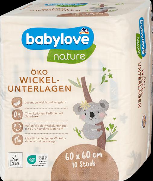Produktbild dm babylove Wickelunterlagen