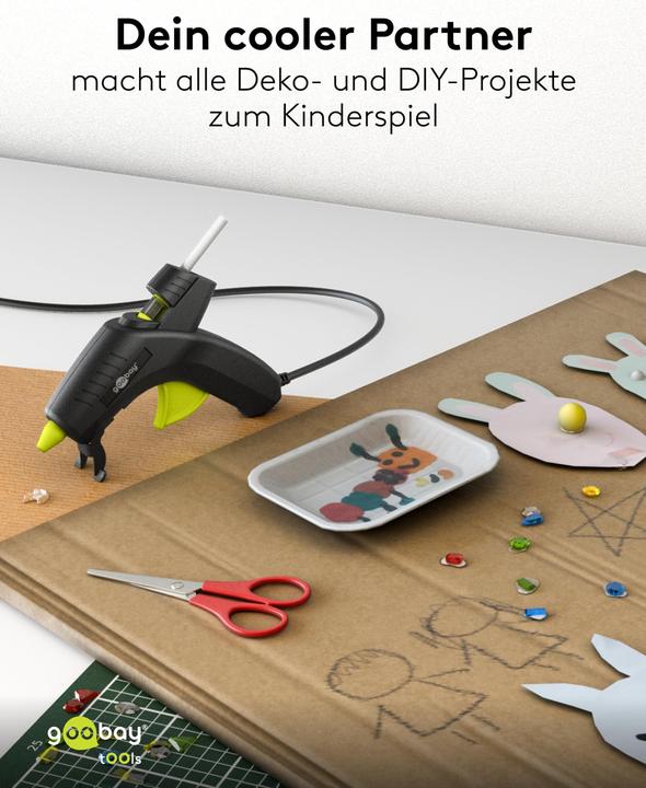 Actual product image Goobay Heissklebepistole Premium 80 W, inkl. 2 Klebesticks