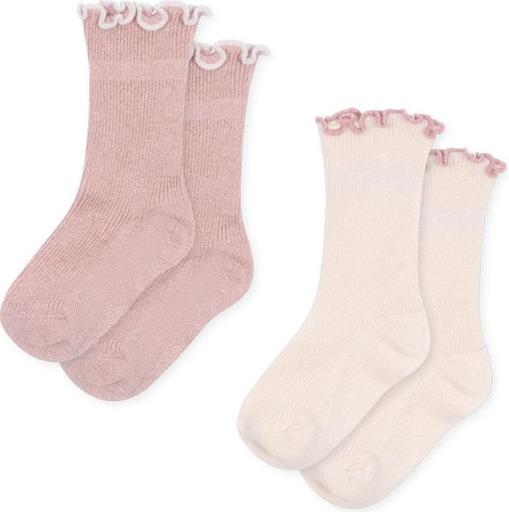 Produktbild Konges Slojd 2Pack RüschenSocken Off White (2er Pack, 17 - 18)
