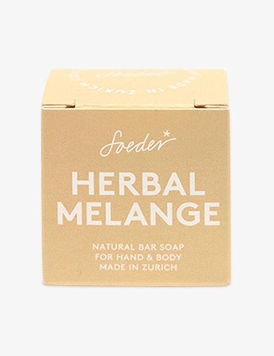 Actual product image Soeder* Block Soap Classic Herbal Melange (Hard soap)