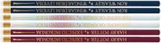 Image du produit Harry Potter : Hogwarts Wands Set de 6 crayons (Blanc, Non contraignant)