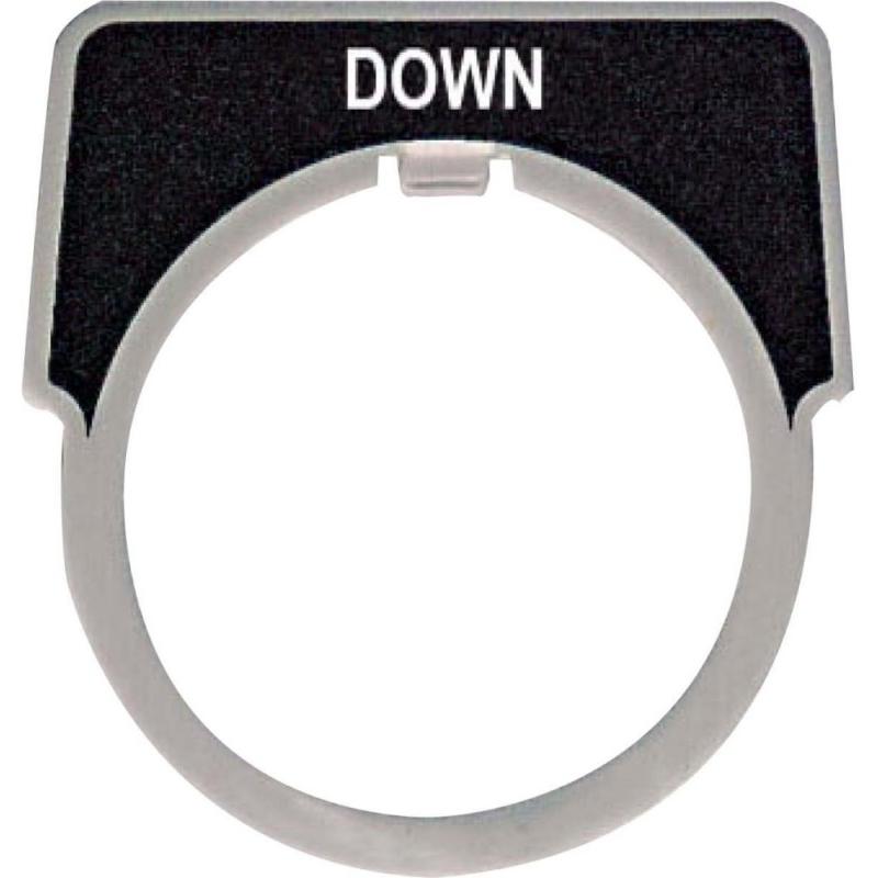 Schneider Electric Piastra di etichettatura bw rettangolare SENKEN 9001KN210, Accessori per armadio rack, Nero