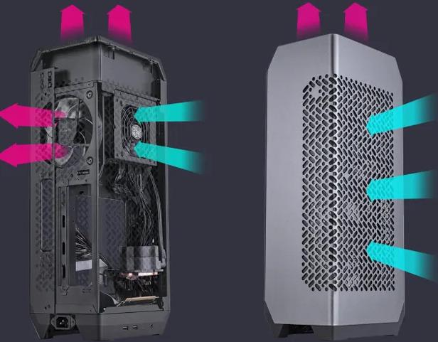 Actual product image Cooler Master COOLERMASTER NCORE 100 MAX - M-ITX (ITX)