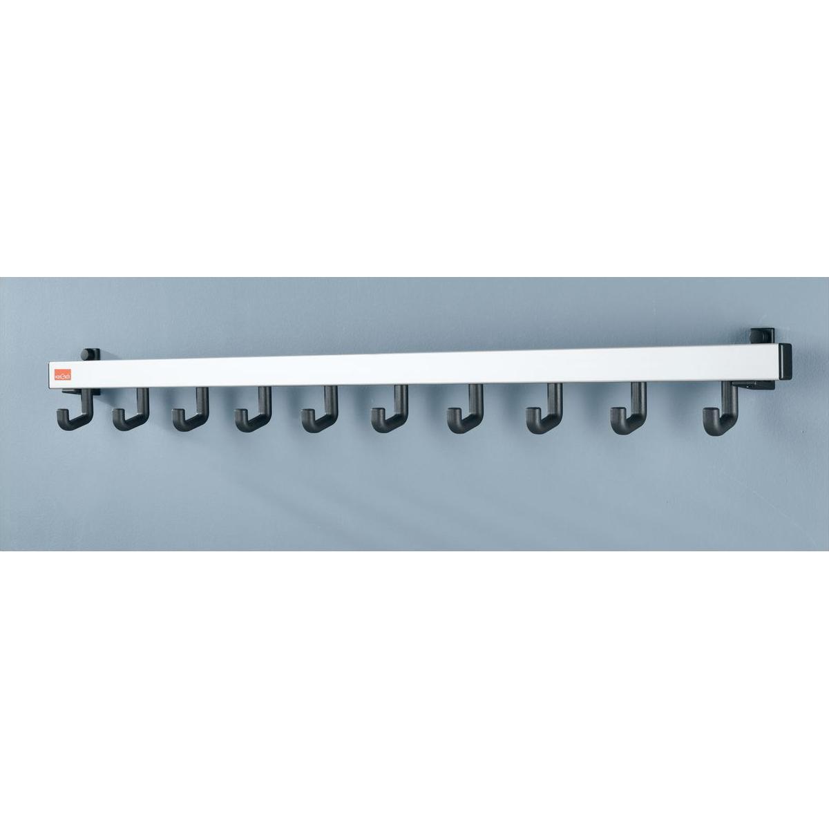 0, Garderobe + Kleiderhaken, Wandprofil