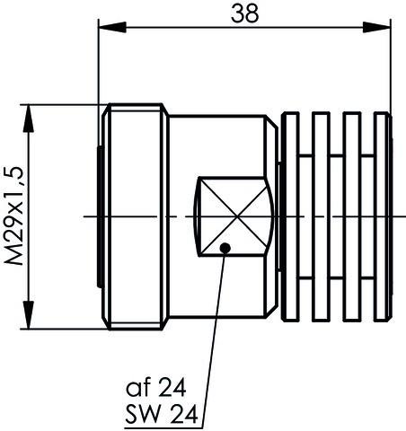 Produktbild Telegärtner Abschlusswiderstand J01124A000