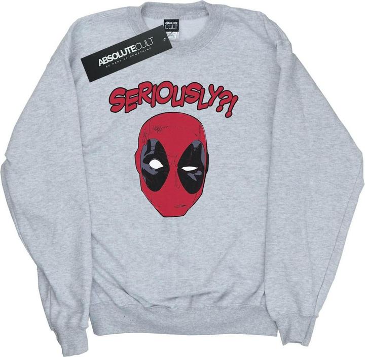 Image du produit - Sweat DEADPOOL SERIOUSLY - Homme (S)