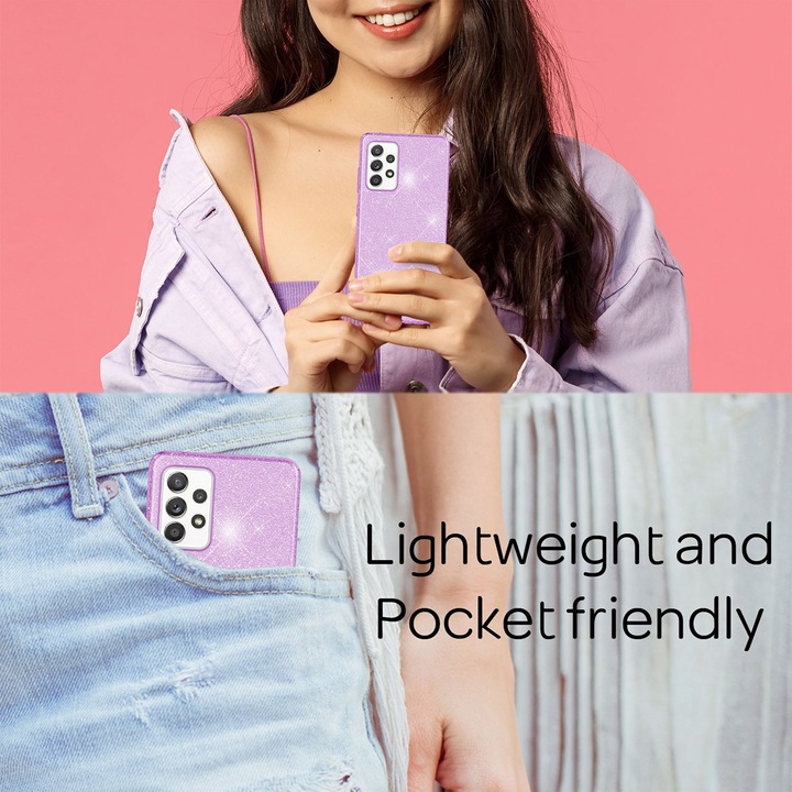 Produktbild Nalia Glitzer Hülle (Samsung Galaxy A33)