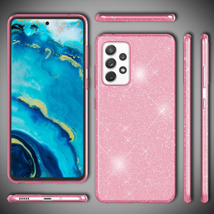 Actual product image Nalia Glitter cover (Samsung Galaxy A33)