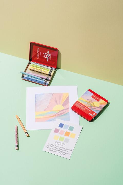 Produktbild Caran d'Ache Neocolor II (Multicolor, Pastellfarben, 10 x)