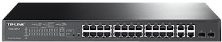 Actual product image TP-Link Smart PoE Switch T1500-28PCT (30 Ports)