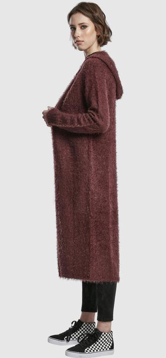 Produktbild Urban Classics Ladies Hooded Feather Cardigan (S)