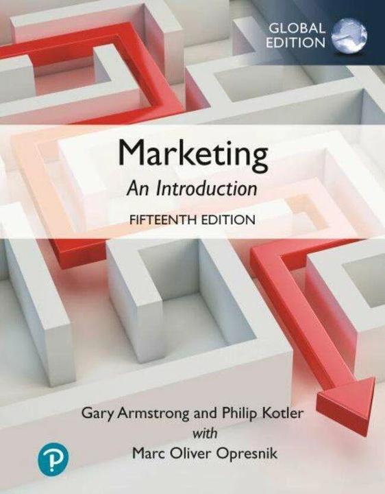 Immagine prodotto Marketing: An Introduction, Global Edition (Inglese, Gary Armstrong, Philip Kotler, 2022)