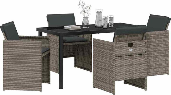 Produktbild vidaXL Garten Essgruppe (140 x 70 x 73 cm)