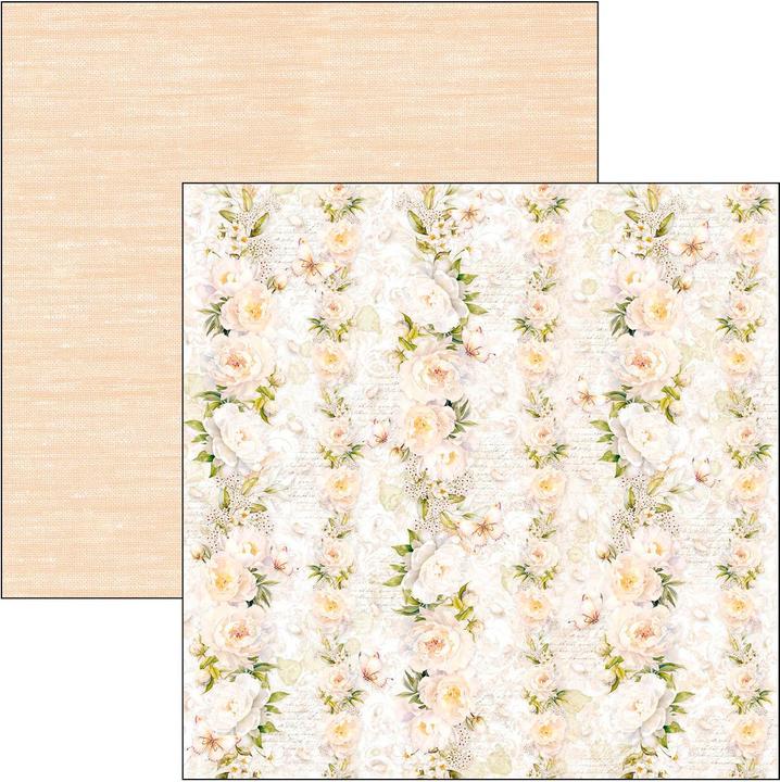 Actual product image Ciao Bella Scrapbook paper "Always & Forever Patterns", 8 sheets, 30.5 x 30.5 cm (190 g/m², 8x)