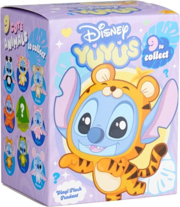 Actual product image Simba Disney - Stitch key ring (random model) (12 cm)