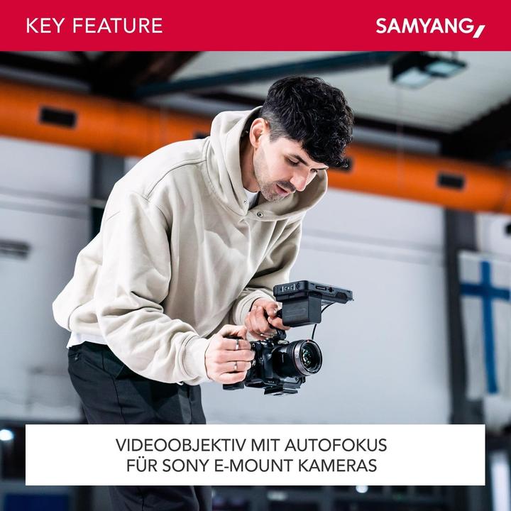Image du produit Samyang V-AF 35mm f/1.9 FE Sony E (Sony E, APS-C / DX, Plein format)