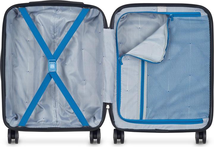 Actual product image Delsey Comete Plus Slim Cabin Trolley Case - 55 cm - Black (35 l)