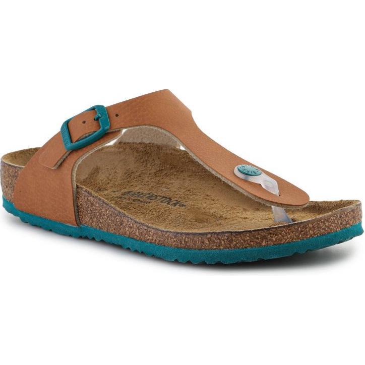 Birkenstock, Unisex, Sandali + Ciabatte, Gizeh Desert Soil Ginger Kinder Flip-Flops, Marrone, (31)