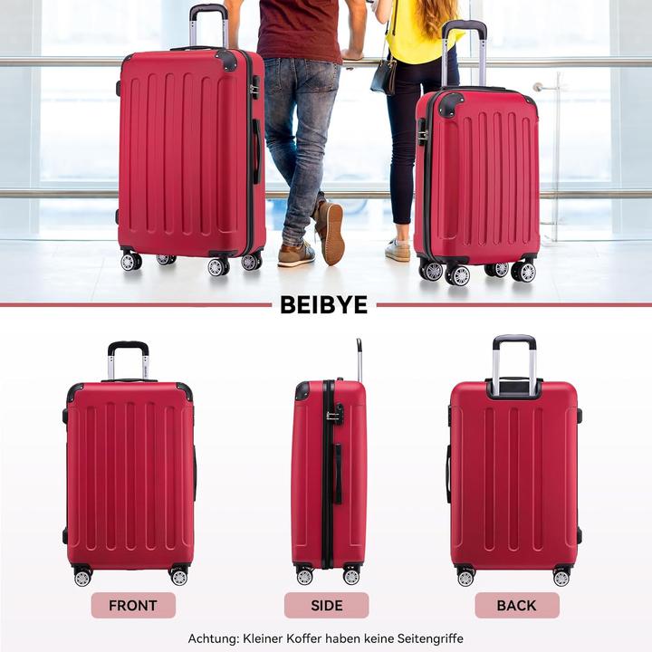 Produktbild Beibye 3-teiliges Hartschalenkoffer-Set (110 l)