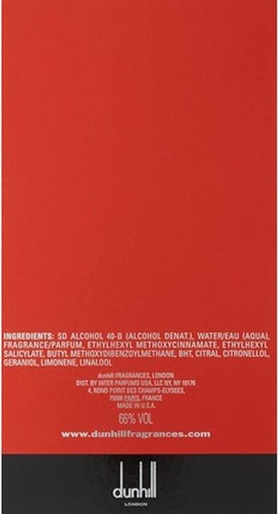 Immagine prodotto Dunhill Desiderio rosso estremo (Eau de toilette, 100 ml)