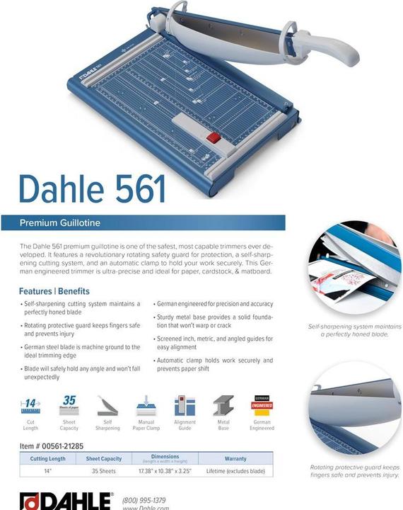 Image du produit Dahle 561 (35 feuilles, A4)