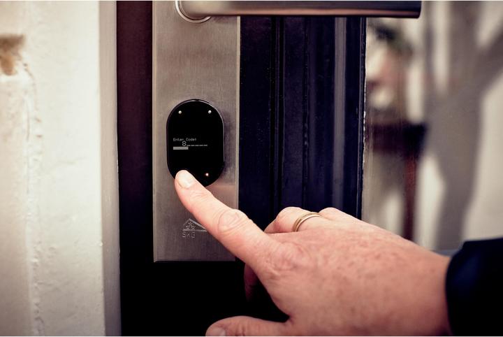 Actual product image Loqed Touch Intelligent Gate Lock