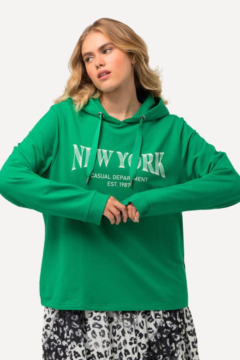 Produktbild Ulla Popken Hoodie, Städtenamen, Kapuze, Langarm (46, 48)